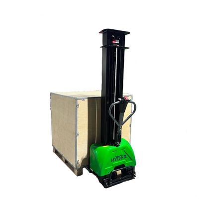 Electric Stacker 1000kg 800/1000/1300/1600mm Full Electric Battery Self-Loading Forklift