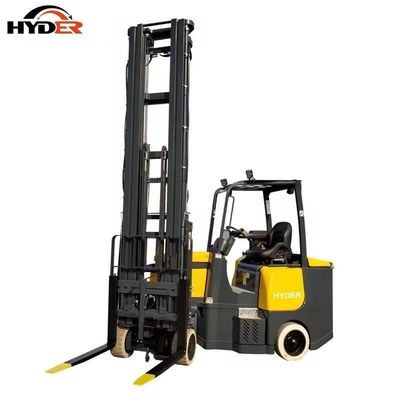 Electric Pallet Forklift 2ton 2000kg with AC Motor and Lifting Height From 6m to 14m
