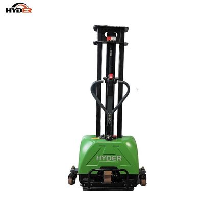 Electric Self Loading Forklift Semi Automatic Pallet Stacker 1500kg 1650*786*1180mm