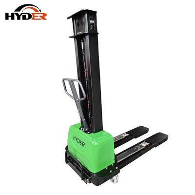 Electric Forklift 2200lb Pallet Stacker with Polyurethane Wheels and 800mm Lift Height
