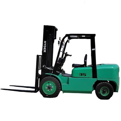 Green Energy 76.8V 270ah 3500kgs Electric Forklift for Logistics and Distribution