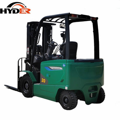 2000kgs Loading Capacity Electric Forklift Fork Lift with AC Motor and Lithium Battery