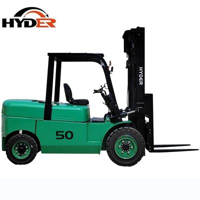Energy Efficiency Stability Cpd50z 5000kgs Electric 4 Wheel Forklift for Materials Handing