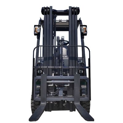 Four Wheel Electric Forklift with Hydraulic Counterbalance and 2250*1160*2040mm Size