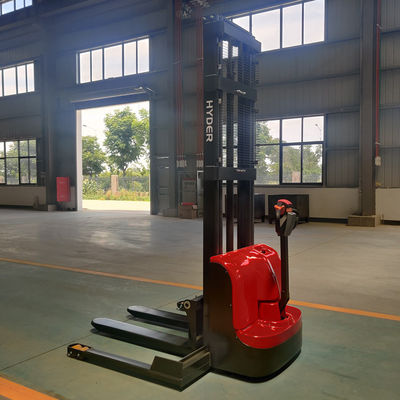 HTB15E Warehouse Electric Forklift Hydraulic Hand Pallet Stacker 1500kg Load Capacity