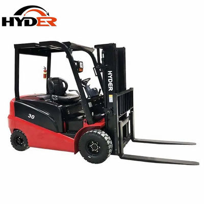 Fuel Electric Hyder 3000kgs Electric Forklift Customized for Green Energy and AC Motor
