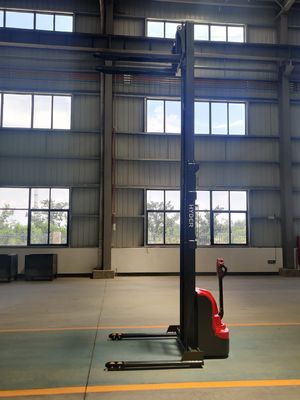 1.0t 1.5t Straddle Pallet Stacker for Walking Pallets Electric Stacker 2110X850X2070MM