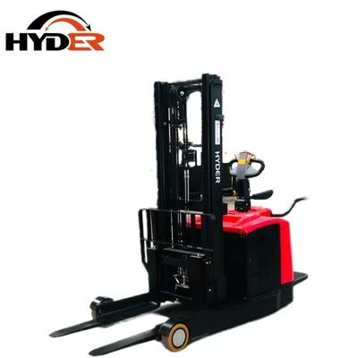 2t Load Capacity Narrow Aisles Electric Reach Truck Forklift with DC Motor Lift Motor