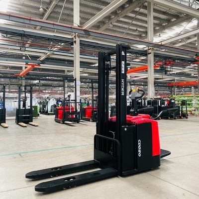 2.0t Hyder Forklift Truck Safe Standing-on Stacker for Heavy Loads at 2110X850X2070MM