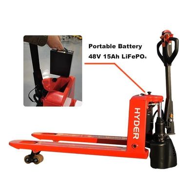 EPT20E Electric Walkie Pallet Jack Truck Forklift with Lithium Battery 48V 10ah/15ah