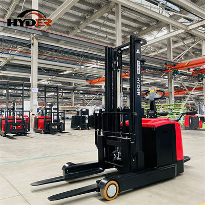 5500mm Lift Height Electric Logistics Reach Truck Forklift for Warehouse Management