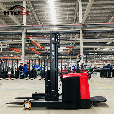 1500kgs Standing Electric Reach Truck for Warehouse Fuel Electric DC Motor