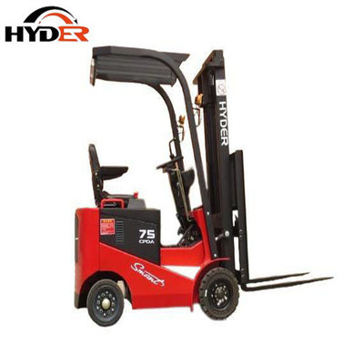AC Motor Drive Hyder Mini 0.75ton/1ton Electric Forklift for Indoor Warehouse Handling