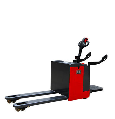 4400lbs Capacity Electric Powered Stand on Pallet Jack with American Curtis Controller