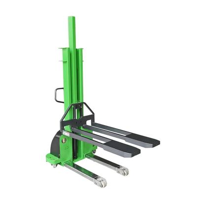 1.0ton Portable Forklift Self Loading Stacker Lift height 1300mm for Vehicle