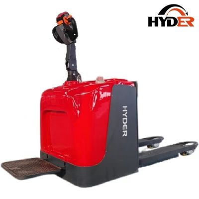 2000kg Standing on Load Capacity Electric Pallet Jack with American Curtis Controller