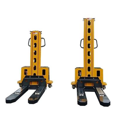 Self Lift Ability Electric Fork Stacker with Fuel-Electric Option and Charger Included