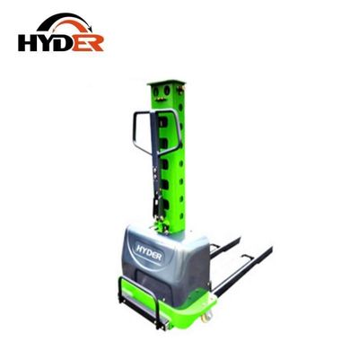 Green HSLS1000 1t 1000kg Semi Electric Self-Lifting Stacker for Easy Operation and Sale