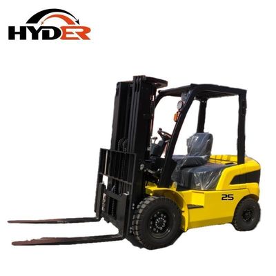 Hyder 2.5t Smart Diesel Forklift Truck AC Motor Drive for Heavy Load Capacity and Good