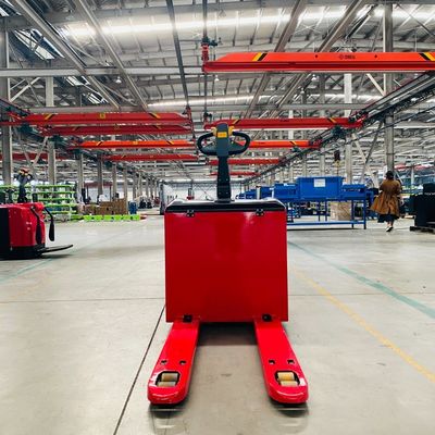 Stand on Electric Pallet Jack 2.5t with American Curtis Controller and Load Center 500mm