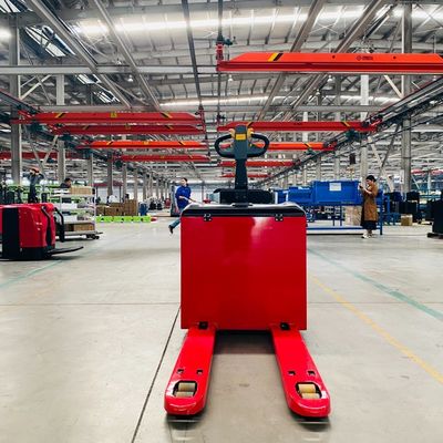 Stand on Electric Pallet Jack 2.5t with American Curtis Controller and Load Center 500mm