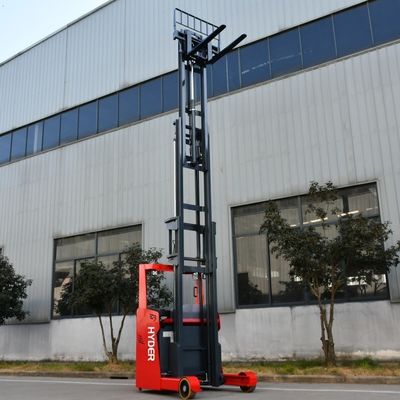 AC Motor Narrow Aisle Seated Electric Reach Truck HTFZ16 1.6-2.5 Ton Loading Capacity
