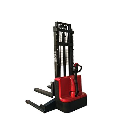 1.0t-1.5t Load Capacity 1500kg Mini Electric Stacker Lifter for Pallet Lifting 3.5m