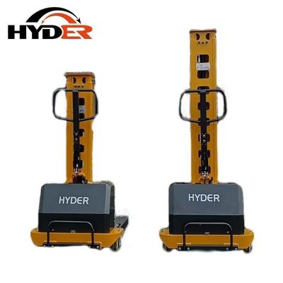 Electric Forklift 2200lb Pallet Stacker with Polyurethane Wheels and 800mm Lift Height