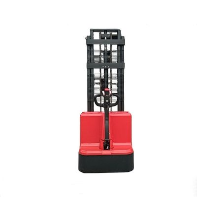 Lift height 3000-5000mm 1.5ton 1500kgs Walkie Electric Stacker with 48V 32ah Battery