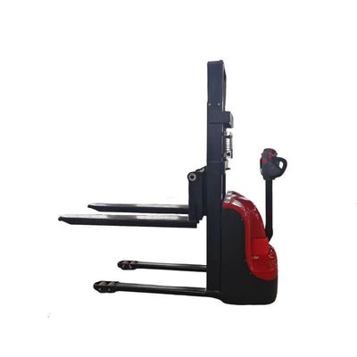 Lift height 3000-5000mm 1.5ton 1500kgs Walkie Electric Stacker with 48V 32ah Battery