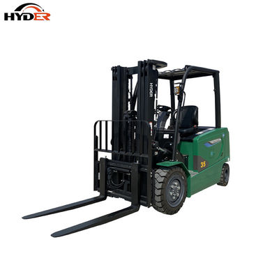 500mm Load Center Forklift with Side Shift and Solid Tyres Powered by Lithium Battery
