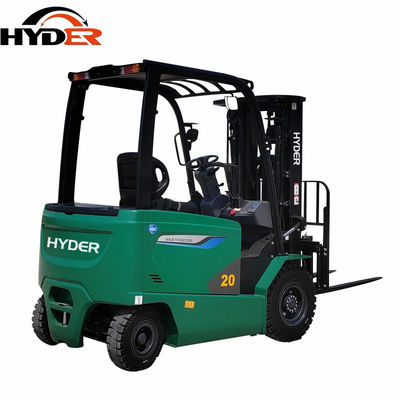 High Load Capacity 2.0t Electric Pneumatic Solid Forklift for Indoor Material Handling
