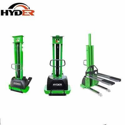 1t Load Capacity Stacker with Self Lifting Function and Polyurethane/Nylon Wheels