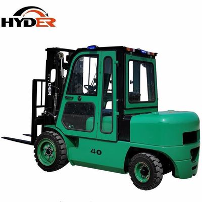 4t Load Capacity Electric Forklift with 3m Lifting Height and 76.8V/480ah Battery