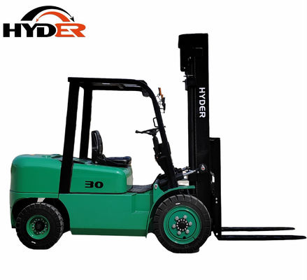 3t Electric Forklift with Customized Color and High Load Capacity of 3000kgs