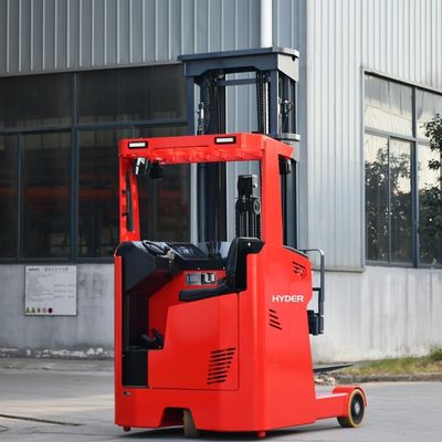 1.6ton 2ton Full Electric Reach Forklifter 3 Stage Full Mast 11m Lift Height Fork Lifter Truck Hyder Seated