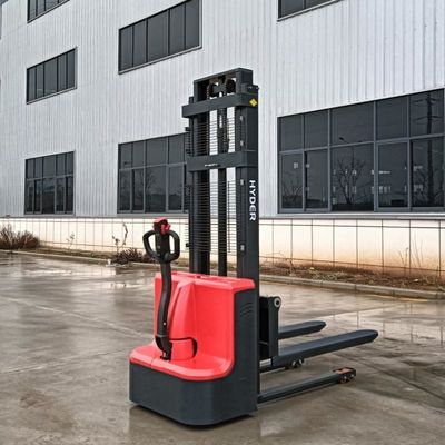 1.5 Ton 3m Lifting Hydraulic 48V/32ah Walkie Electric Stacker Forklift Pallet Stacker