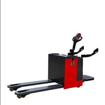 Full Electric Pallet Jack Truck Standing on Forklift 2t 2000kg Fuel Electric