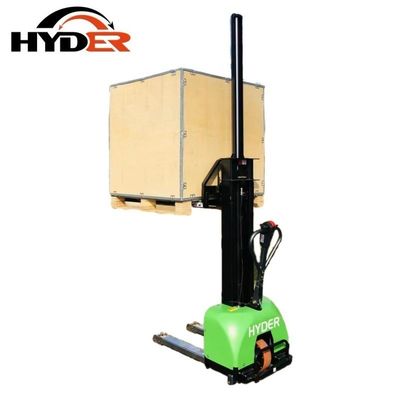 AC Motor 1t Hyder Self Lifting Stacker Selfing Loading Forklift Stacker with CE