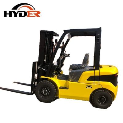 1T 5T Load Capacity Fd25 Diesel Hydraulic Small Forklift 2.5 Ton Four Wheels Forklift