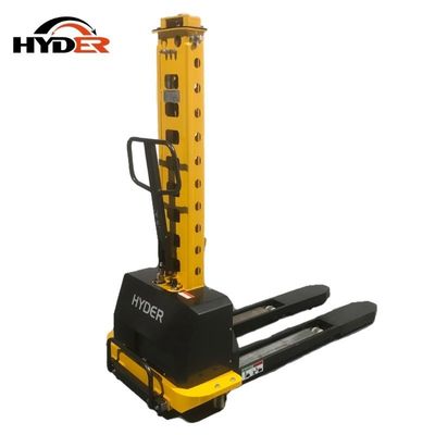Manual Drive Motor Semi Self-Loading Electric Stacker HSLS1000 for Van 1000kg Capacity
