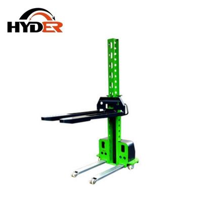 1000kgs Semi Electric Self Loading Pallet Stacker with Lead Acid Battery Convenient