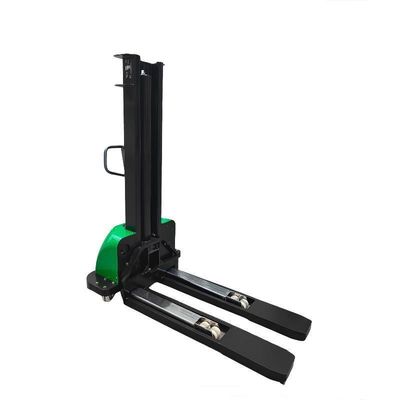 Self Loading Pallet Stacker Portable Auto Lift Electric Stacker with 1ton Capacity