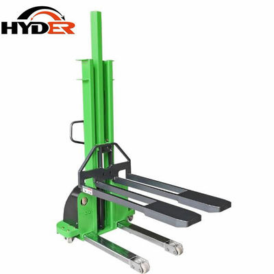 1300mm Semi Electric Lead Acid Battery Self Load/Lifing Stacker 1000kgs HSLS1000 with 1